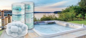 Fibalon whirlpool, spas, masszázsmedencék homokszűrő vatta, szűrőbetét