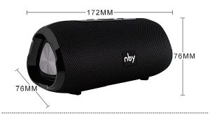 NBY6670 Bluetooth hangszóró09 készülék méretei, súlya: 472g