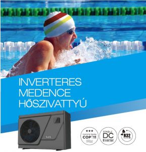 Elite inverter medence hőszivattyú