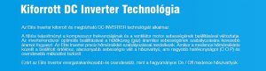 Elite inverter medence hőszivattyú kiforrott DC inverter technológia ismertető szöveg