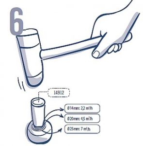 06 szerelés - Menetes befúvó fóliás MULTIFLOW 00330