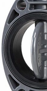CEPEX STD Classic Series PVC pillangószelep felépítés