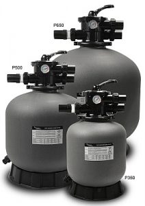 PRAKTIK SZÛRÔTARTÁLYOK PRAKTIK FILTRATION TANKS Polietilén tartály, 6 állású tetôszeleppel. Magánhasználatú medencékhez ajánlott, maximális üzemi nyomás 2,0 bar, maximális hômérséklet 40 °C, javasolt szûrôhomok méret 0,5 – 1,2 mm.