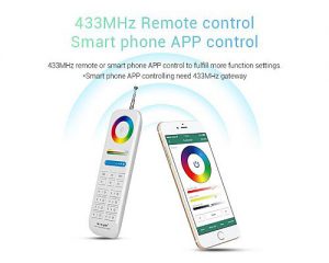 Mi-Light WL-433 433MHz Gateway szökőkút, medencevilágítás RGB - okos medence vezérlő