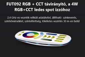 06-01 FUT-092 Mi-Light 2,4 GHz-es rádió frekvenciás 4 zónás távirányító