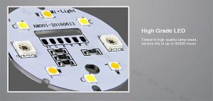 Mi_light MR16 GU5.3 foglalat, RGB 4W spotlámpa izzó masszázsmedencékhez, CCT+2,4GHz WiFi átjáró vezérlő