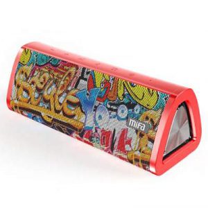 Mifa A10+ Bluetooth hangszóró graffiti art 2020 modelév, Választható színek, Red Graffiti