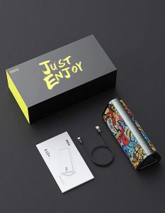 Mifa A10+ Bluetooth hangszóró graffiti art DOBOZ képek 2020 modelév, IPX7 vízálló Bluetooth hangszóró