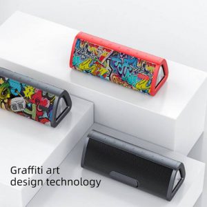 Mifa A10+ Víz és esőálló Bluetooth hangszóró graffiti art 2020 modelév Színválaszték, IPX7 vízálló Bluetooth hangszóró