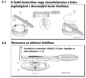 Badu Delta Professzionális medence szűrő és keringtető szivattyú, szűrőkosár fedél kulcs