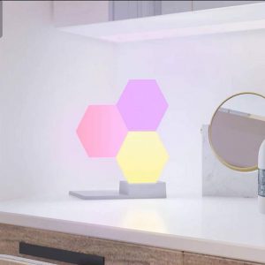 Cololight Pro blokklámpa RGB, Smart Home kiegészítő - Egyedi geometriai formatervezés, nem csak a világítás, hanem a ház díszítése is.