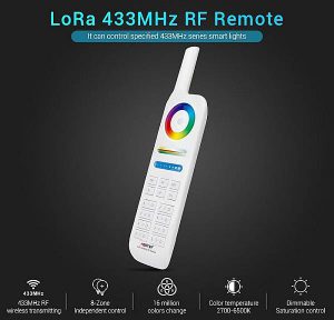 Mi-Light FUT086 v2 2021 modell 433MHz távirányíto, medencevilágítás - SZÍNVÁLTÓS