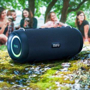 Mifa A90 Víz- és esőálló Bluetooth hangszóró 2021 modelév, IPX8 vízálló Bluetooth hangszóró