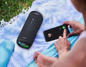Mifa A90 Víz- és esőálló Bluetooth hangszóró 2021 modelév, IPX8 vízálló Bluetooth hangszóró