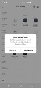 02 LUMINOVA SMART-HOME éjszakai ébresztőóra - eszköz hozzáadás