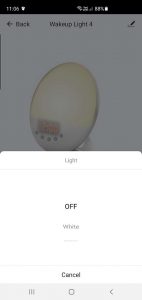 03 LUMINOVA SMART-HOME - lámpa világítási színének beállítása