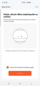 04 LUMINOVA SMART-HOME éjszakai ébresztőóra - eszköz konfigurálása