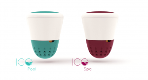 Ondilo ICO SPA intelligens smart vízelemző állomás, amely smart telefonnal képes kommunikálni.
