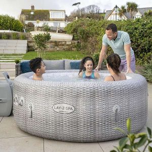 Lay-Z-Spa Honolulu Airjet felfújható jakuzzi 196x71 cm, 4-6 felnőttnek férőhely