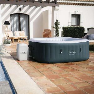 Lay-Z-Spa Ibiza AirJet felfújható jakuzzi 180x180x66 cm , 4-6 felnőtt személy