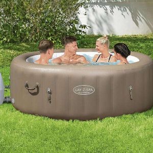 Lay-Z-Spa Palm Springs Airjet felfújható jakuzzi 196x71 cm, 4-6 felnőttnek férőhely