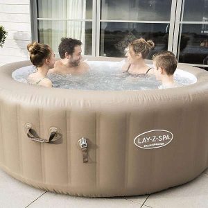 Lay-Z-Spa Palm Springs Airjet felfújható jakuzzi 196x71 cm, 4-6 felnőttnek férőhely