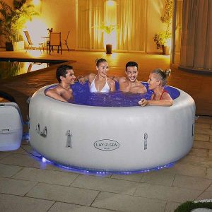 Lay-Z-Spa Paris Airjet felfújható jakuzzi 196x66 cm, 4-6 felnőttnek férőhely
