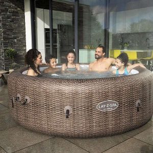 Lay-Z-Spa St. Moritz Airjet felfújható jakuzzi 216x71 cm , 5-7 felnőttnek férőhely