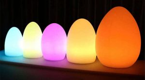 04 ledes tojás formájú kertilámpa, kültéri RGB, távirányítós dekorációs tojáslámpa 800x440