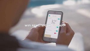 WIFI VEZÉRLÉSŰ Ha készen áll, a Barbados teljes mértékben kompatibilis a Lay-Z-Spa WiFi alkalmazással, amely lehetővé teszi a pezsgőfürdő minden aspektusának vezérlését, beleértve a ki-/bekapcsolást, a hőmérséklet ellenőrzését és megváltoztatását, a masszázsrendszer és az időzítő aktiválását.