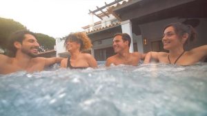lay-z-spa-santorini-airjet-hydrojet-pro-kör-alakú-felfujhato-jakuzzi-216x80-cm-BW60075GB 5-7 felnőtt részére