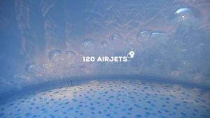 lay-z-spa-zurich-airjet-felfujhato-jakuzzi-180x66-cm-velúr, EnergySense 2-4 fő felnőtt részére, 120 darab levegőfúvóka a masszázsfunkció kedvelőinek