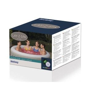 Bestway 60303 LAY-Z-SPA® befúvóra szerelhető, 7-színű LED lámpa 9,2x6,2 cm (elemes)