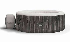 Lay-Z-Spa Bahamas AirJet felfújható jakuzzi 180x66 cm, 2 - 4 személyes, A mocsári tölgyfa hatású, kerek LAY-Z-SPA Bahamas AirJet masszázsmedence