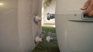 Lay-Z-Spa St.Lucia AirJet pillanatok alatt összeállítható pezsgőfürdő medence, 2-3 személy részére, gyors vízfelfűtési rendszer, 110 darab meleg levegőbefúvás, gyors telepítés