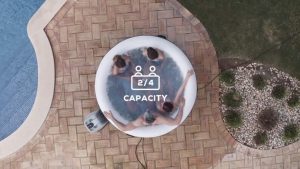 Lay-Z-Spa Havana WiFi Airjet felfújható jakuzzi 180x66 cm Férőhely: 2 – 4 fő felnőtt
