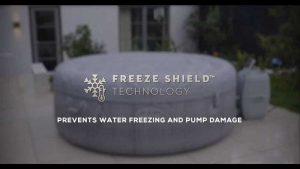 lay-z-spa-honolulu-airjet-szürke-rattan-felfujhato-jakuzzi 2021 modell Freeze Shield technológia