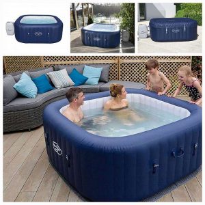 Lay-Z-Spa Hawaii Airjet & Hydrojet Pro felfújható jakuzzi 180x180x71 cm 4-6 személyes