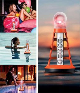 10 Vizhőmérő bólya, STORM KOKODO TKK 024 STORM Floating Thermometer TM60_3
