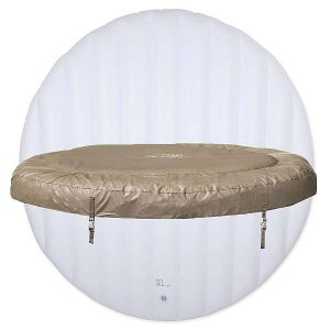 Bestway® csere műbőr borítás Taupe színben LAY-Z-SPA® Palm Springs AirJet™ 196x71 cm (2021-től) + Bestway® csere felfújható párnahuzat LAY-Z-SPA® Palm Springs AirJet™ 196 x 71 cm-hez (2021/2022)