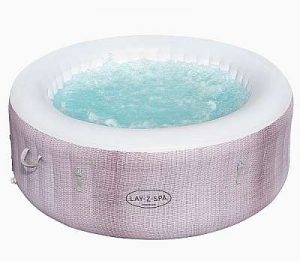 Bestway® alkatrész medencefólia/betét szürke műrattan LAY-Z-SPA® Cancun AirJet™ 180x66 cm (2021)