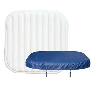 Bestway® csereműbőr huzat kobaltkék színben LAY-Z-SPA® Hawaii AirJet™ 180x180x71 cm (2022) + Bestway® csere felfújható párnahuzat LAY-Z-SPA® Hawaii AirJet™ és HydroJet Pro™ 180x180x71cm