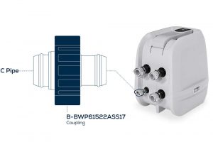 Bestway® C vízsugár hollander csatlakozó alkatrész (HydroJet fúvókák) a LAY-Z-SPA® HydroJet Pro™-hoz (2021-től)