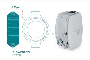 Bestway® pótalkatrész hollandi anya (levegőkivezető szivattyú) + csavarok és O-gyűrű LAY-Z-SPA® pezsgőfürdők