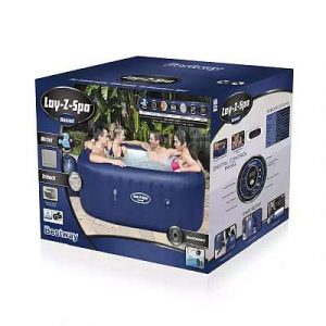 Lay-Z-Spa™ Hawaii AirJet™ masszázsmedence 180 x 180 x 71 cm (2017_2020 mdell) 54154 box
