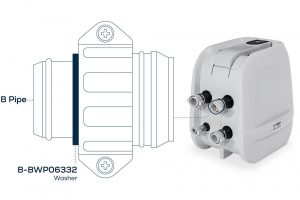 Bestway® csere lapos gumialátét B-csőhöz a LAY-Z-SPA® HydroJet Pro™ pezsgőfürdőkhöz 2021-tól P06332