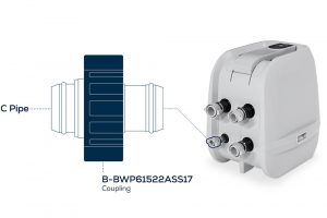 hydrojet C-cső hollander csatlakozo P61522ass17 ábra