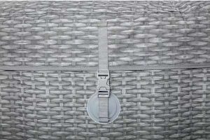 LAY-Z-SPA®cserealkatrész medencebetét rattan (világosszürke) Honolulu AirJet™ 196x71cm (2022) csatt rögzites