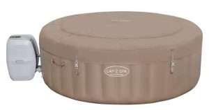 60017 Bestway® LAY-Z-SPA® Palm Springs AirJet™ 196x71 cm csere barna műbőr felső huzat Taupe színben 2021-2022-hez P05182