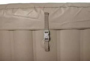 60017 LAY-Z-SPA® Palm Springs AirJet™ 196x71 cm csere barna műbőr felső huzat Taupe színben 2021-2022-hez P05182